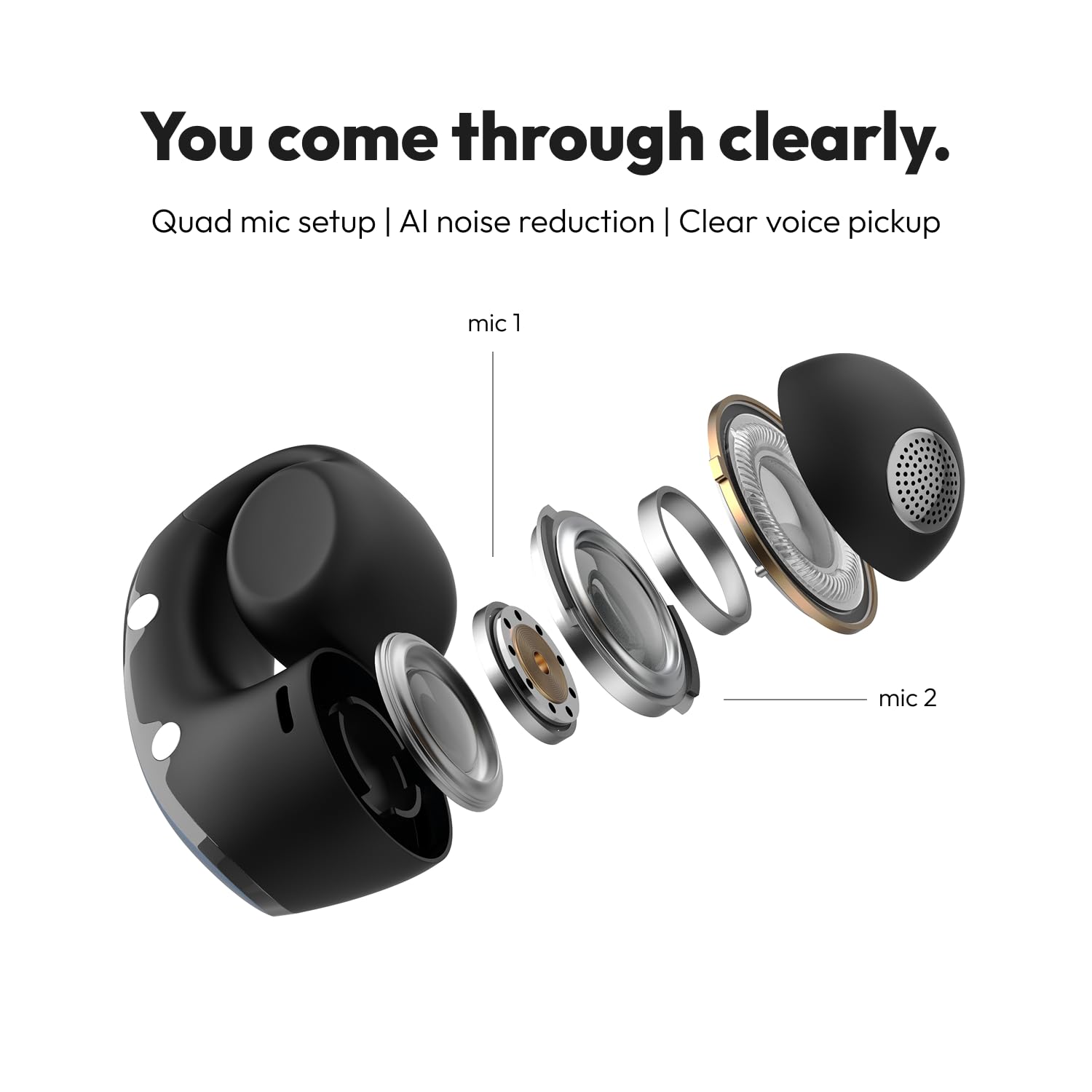 Noise Open-Ear Wireless Clip Earbuds