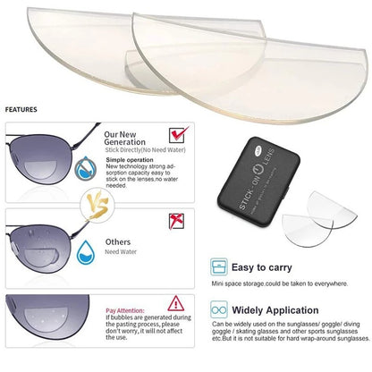 Presbyopia Patch Black-tech Portable Glassesultralight